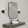 HANAH HOME Dekorativno ogledalo Quartz Mirror Black - slika 2
