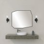 HANAH HOME Dekorativno ogledalo Quartz Mirror Black - slika 3
