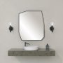 HANAH HOME Dekorativno ogledalo Quartz Mirror Black - slika 1