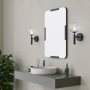 HANAH HOME Dekorativno ogledalo Code Mirror Black - slika 2