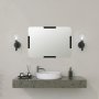 HANAH HOME Dekorativno ogledalo Code Mirror Black - slika 3