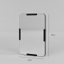 HANAH HOME Dekorativno ogledalo Code Mirror Black - slika 5