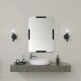HANAH HOME Dekorativno ogledalo Code Mirror Black - slika 1