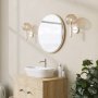 HANAH HOME Dekorativno ogledalo Round Sapphire Oak - slika 2