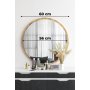 HANAH HOME Dekorativno ogledalo Rs At - slika 5