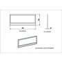 HANAH HOME Dekorativno ogledalo Polka White - slika 3