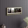 HANAH HOME Dekorativno ogledalo Polka White - slika 1