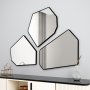 HANAH HOME Dekorativno ogledalo Zen Black - slika 3