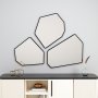 HANAH HOME Dekorativno ogledalo Zen Black - slika 1