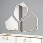 HANAH HOME Dekorativno ogledalo Zen White - slika 3