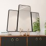 HANAH HOME Dekorativno ogledalo Forza Large Black - slika 3