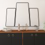 HANAH HOME Dekorativno ogledalo Forza Large Black - slika 1