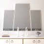 HANAH HOME Dekorativno ogledalo Forza Large White - slika 2