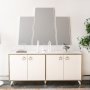 HANAH HOME Dekorativno ogledalo Forza Large White - slika 1