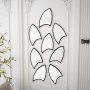 HANAH HOME Dekorativno ogledalo Damla Large Black - slika 3