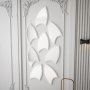HANAH HOME Dekorativno ogledalo Damla Large White - slika 2