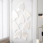 HANAH HOME Dekorativno ogledalo Damla Large White - slika 3