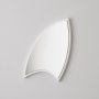HANAH HOME Dekorativno ogledalo Damla Large White - slika 5