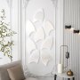 HANAH HOME Dekorativno ogledalo Damla Large White - slika 1
