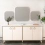 HANAH HOME Dekorativno ogledalo Atlantis Large White - slika 2