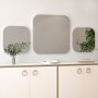HANAH HOME Dekorativno ogledalo Atlantis Large White - slika 1