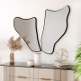 HANAH HOME Dekorativno ogledalo Flex Black - slika 2
