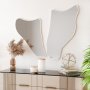 HANAH HOME Dekorativno ogledalo Flex White - slika 1