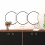 HANAH HOME Dekorativno ogledalo Royal Medium Black - slika 1