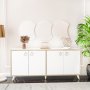 HANAH HOME Dekorativno ogledalo Royal Medium White - slika 2