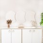 HANAH HOME Dekorativno ogledalo Royal Medium White - slika 1