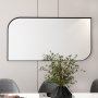 HANAH HOME Dekorativno ogledalo Akron Black - slika 2
