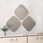 HANAH HOME Dekorativno ogledalo Atlantis Medium White - slika 2