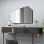 HANAH HOME Dekorativno ogledalo Tarz Black - slika 1
