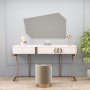 HANAH HOME Dekorativno ogledalo Tarz White - slika 3