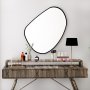 HANAH HOME Dekorativno ogledalo Golf Black - slika 1