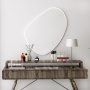 HANAH HOME Dekorativno ogledalo Golf White - slika 1