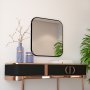 HANAH HOME Dekorativno ogledalo Atlantis Small Black - slika 3