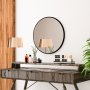 HANAH HOME Dekorativno ogledalo Royal Small Black - slika 3
