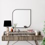 HANAH HOME Dekorativno ogledalo Kappa Black - slika 1