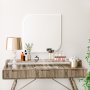 HANAH HOME Dekorativno ogledalo Kappa White - slika 1