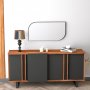 HANAH HOME Dekorativno ogledalo Lume Black - slika 3