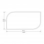 HANAH HOME Dekorativno ogledalo Lume Black - slika 4