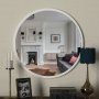 HANAH HOME Dekorativno ogledalo Glob White - slika 2
