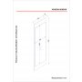 HANAH HOME Dekorativno ogledalo Venedik White - slika 3