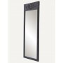 HANAH HOME Ogledalo Lotus Anthracite - slika 1