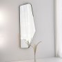 HANAH HOME Ogledalo Irregular Black - slika 2