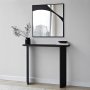 HANAH HOME Ogledalo Abstract 1 Black - slika 2
