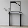 HANAH HOME Ogledalo Abstract 1 Black - slika 3
