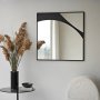 HANAH HOME Ogledalo Abstract 1 Black - slika 5