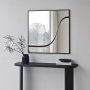 HANAH HOME Ogledalo Abstract 2 Black - slika 4